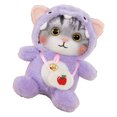 thumbnail image 4 of Soft Cat Plush Doll, Cat Plush Doll Colorful Lovely Portable  For Home, 4 of 8