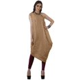 thumbnail image 3 of Moomaya Robe Kurti à une Épaule Imprimée pour Femme, Sans Manches, à Col Bénitier, Style Bohème, Tenue de Soirée de Designer, 3 of 7