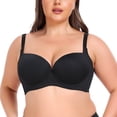 thumbnail image 1 of LYMAYTER Bras for Women Plus Size Full Coverage Seamless Bra for Female Underwire Everyday Bra, 1 of 8
