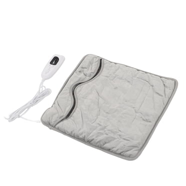 Chauffe-pieds Électrique Portable avec Arrêt Automatique, Tissu Ultra Doux, 6 Réglages de Température - Soulagement, Confort et Santé pour Hommes et Femmes