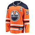 thumbnail image 3 of Connor McDavid Edmonton Oilers NHL Fanatics Breakaway Home Jersey, Large, 3 of 3