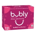 thumbnail image 4 of Bubly™ Eau Pétillante Saveur Framboise 12 x355 mL, Canettes, 4 of 10
