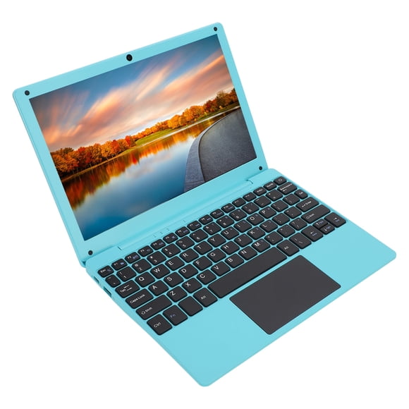 10.1Inch Laptop for Android12.0, Quad Core 64 Bit Processor, for Study, Work and Entertainment, Type C Charging, Ultra Slim Design, 5000mAh Battery, with Charger and Mouse