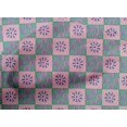 thumbnail image 4 of oneOone Organic Cotton Voile Fabric Geometric & Floral Block Print Fabric BTY 42 Inch Wide, 4 of 4