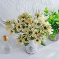 thumbnail image 1 of Artificial Flowers Faux Flowers Artificial Flower Bouquet Fake Flowers Imitation Flower Home Decoration Wedding Handheld Flower Wall Artificial Flower, 1 of 7