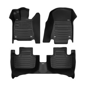 TuxMat - For Lexus IS RWD 2014-2026 Models - Custom Car Mats - Maximum Coverage, All Weather, Laser Measured - This Full Set Includes 1st and 2nd Rows