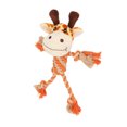 thumbnail image 2 of Jouet pour Chien en Peluche Qui Couine, Jouets pour Chien Résistants à l'Assemblage et aux Morsures pour Animaux Girafe, 2 of 8