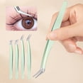 thumbnail image 3 of Eyelash Tweezers Stainless Steel 3D Accurate Clip Lash Extensions Supplies Tool Efficient Eyelashes Tweezers for Precise Application, 3 of 8