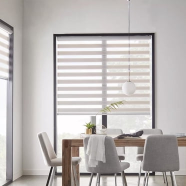 Bouclair White Cordless Sheer Shade 68x84 in (173x213 cm)