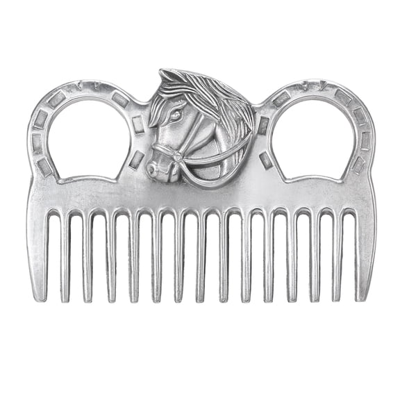 Aluminum Alloy Horse Comb Mane Tail Comb Metal Horse Grooming Tools 6.5 inches / 3.9 inches / 3.5 inches / 3.2 inches