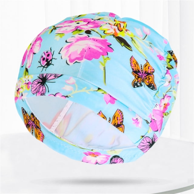 High Elastic Swimming Cap Bathing Cap Long Hair Cap Water Sport Turban Hats
