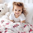 thumbnail image 3 of Couverture de bébé en peluche Minnie Mouse Disney, 30x40 po, 3 of 6