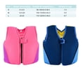 thumbnail image 2 of fastboy Learn-to-Swim Floatation Jackets With Durable Buckle Skin Friendly Comfortable Pink S, 2 of 6