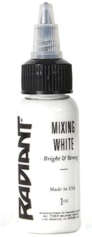 Radiant Colors Encre à Tatouage - Blanc Mélange 1 Oz