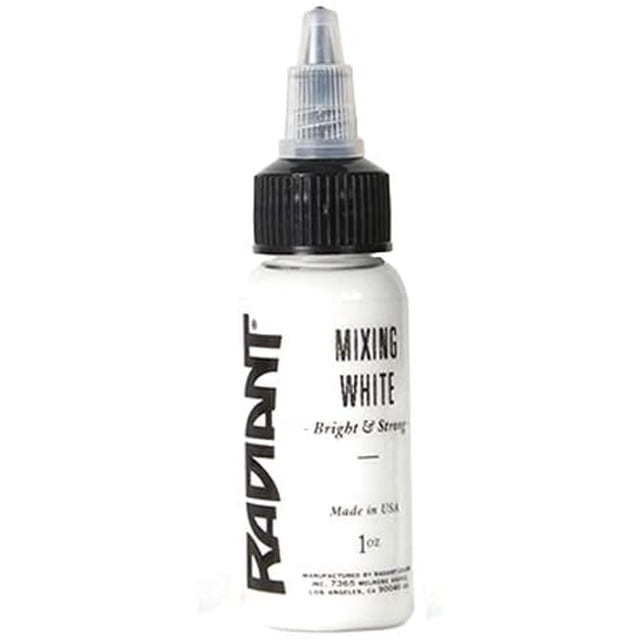 Radiant Colors Tattoo Ink - MIXING WHITE 1oz