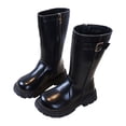 thumbnail image 1 of Girls Boots,Casual Fall British Style Short for Middle Older Children Fashionable, 1 of 8
