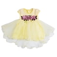 thumbnail image 3 of Jupe Tutu Sans Manches à Fleurs Froncée pour Nouveau-Nées et Tout-Petites Filles, Robe de Princesse, Robe de Fête, Tenues d'Été, 3 of 7