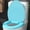 Blue, variant on LSLJS Soft Elongated Vinyl Toilet Seat, Soft Vinyl Cover with Comfort Foam Cushioning - Fits All Standard Size Fixtures - Easy To Install, Seat Covers