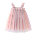 thumbnail image 1 of Yuyuzo Tenues d'Été pour Fillettes Robe Princesse Sans Manches Robes de Danse Fête Saint-Valentin, 1 of 6