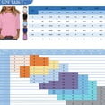thumbnail image 3 of DENGDENG Hauts pour Femmes Manches 3/4 Col en V Coton Col Ras du Cou Coude T-Shirts Basiques Printemps Été Blouse Décontractée Affaires Chemises Trois Quarts Petite Chandail à Enfiler avec Poche Rose P, 3 of 9