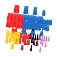 thumbnail image 1 of Abbracc Silicone Tapered Plugs Assortment for Industrial Painting Protection Coating 350pcs, 1 of 9