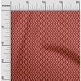thumbnail image 1 of oneOone Viscose Jersey Fabric Geometric Ikat Print Sewing Fabric BTY 60 Inch Wide, 1 of 4