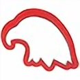 thumbnail image 3 of Eagle Head Coupe-Cookies 4.25 Pouces - Fait Main aux États-Unis, 3 of 3