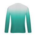 thumbnail image 5 of RXIRUCGD T-Shirt à Col Rond pour Hommes, Décontracté, Mode, Imprimé, Manches Courtes, Chandail, Bleu Ciel, Taille : 3TG, 5 of 5