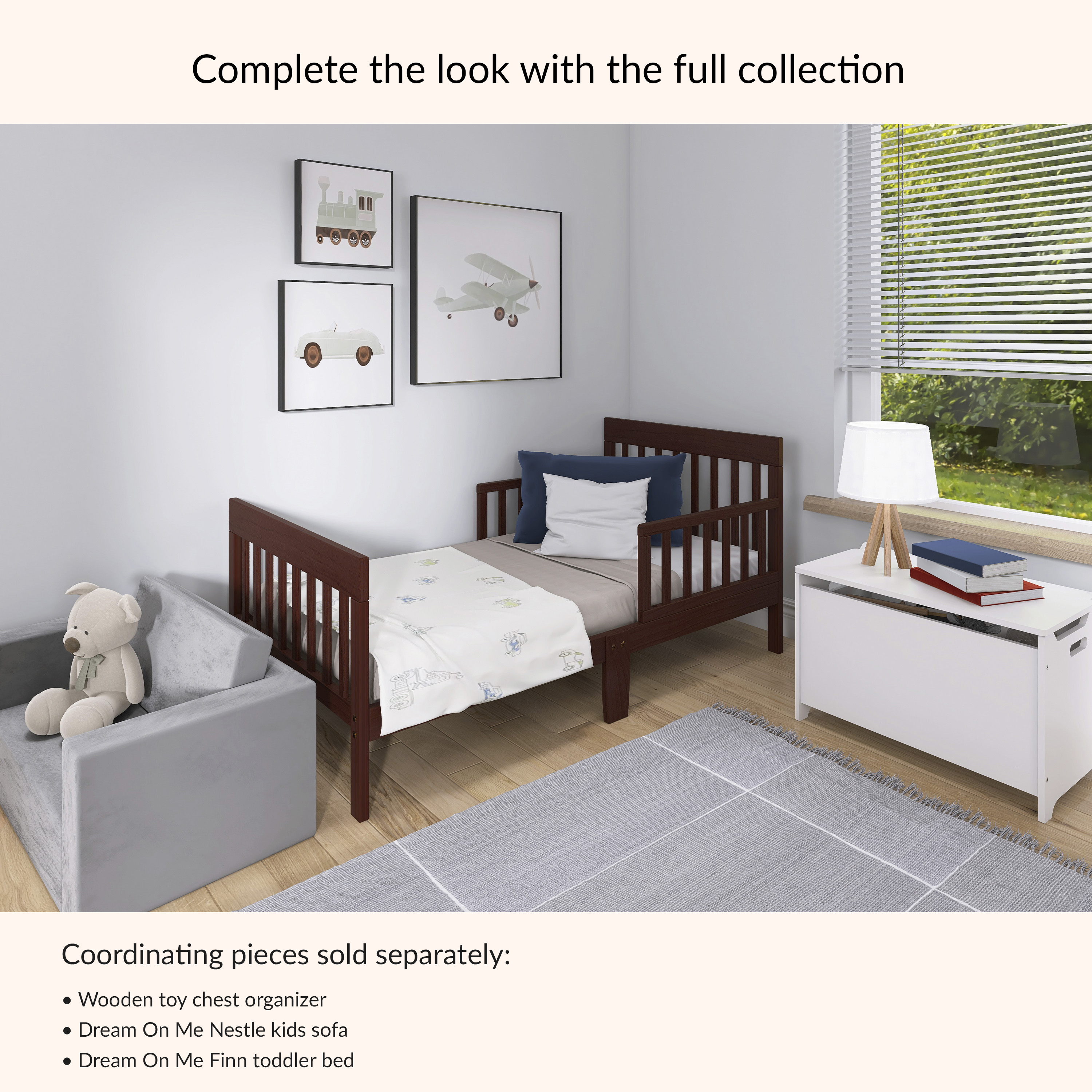 Dream On Me Finn Toddler Bed