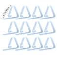 thumbnail image 3 of 12Pcs Transparent Clear Tablecloth Clips, Plastic Table Cloth Clips, Windproof Table Cover Holder Clamps, Table Cloth Holder for Christmas Home Wedding Party Indoor Outdoor Picnic, 3 of 9