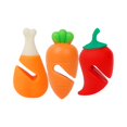 thumbnail image 1 of Bouchon de Débordement de Couvercle de Casserole en Silicone 3x Forme Mignonne Garde le Couvercle Ouvert Résistant à la Chaleur, 1 of 8