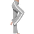 thumbnail image 2 of Meichang Spring Clearance Womens Yoga Pants High Elastic Waist Modal Bootcut Pants Workout Running Yoga Trousers Casual Yoga Gym Leggings with Drawstring, 2 of 9