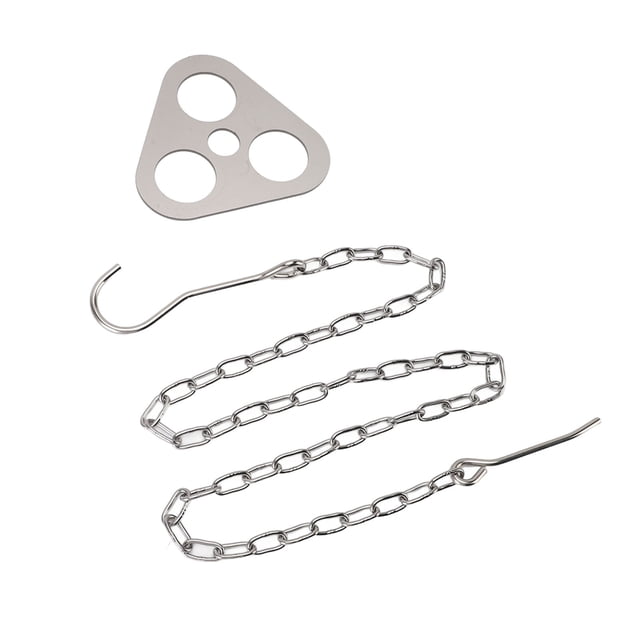 Campfire Tripod, Lightweight Stable Medium Size Campfire Support Plate Portable for Outdoor
