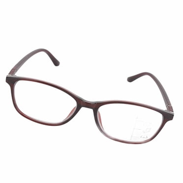 Multifocus Reading Glasses, Progressive Multifocal Reading Glasses, Progressive Lens Glasses,  Blocking, Adjustable, Prevents Eye Strain, Anti Blue Ray Glasses with Storage Box
