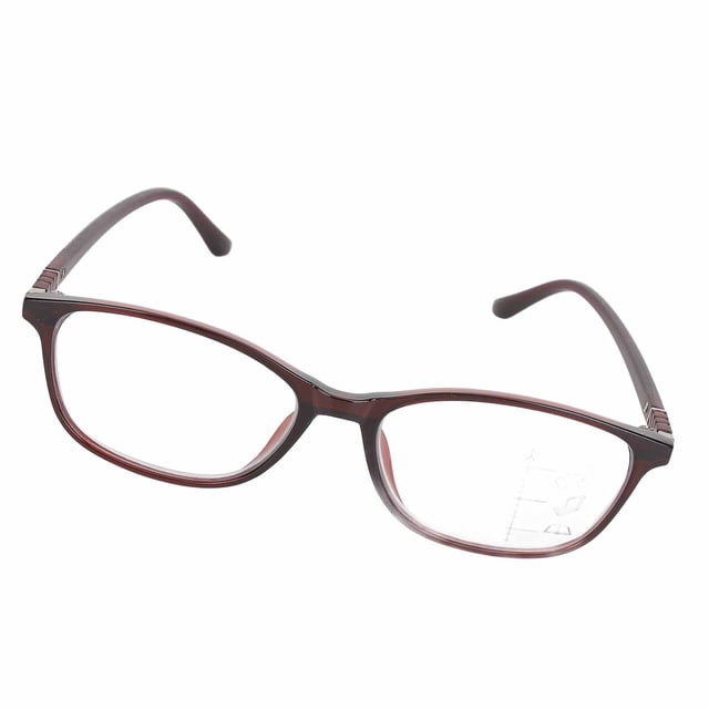 Multifocal Progressive Reading Glasses, Improve Vision, Suitable for Daily Use, with Transparent Storage Case, Prevent Eye Strain