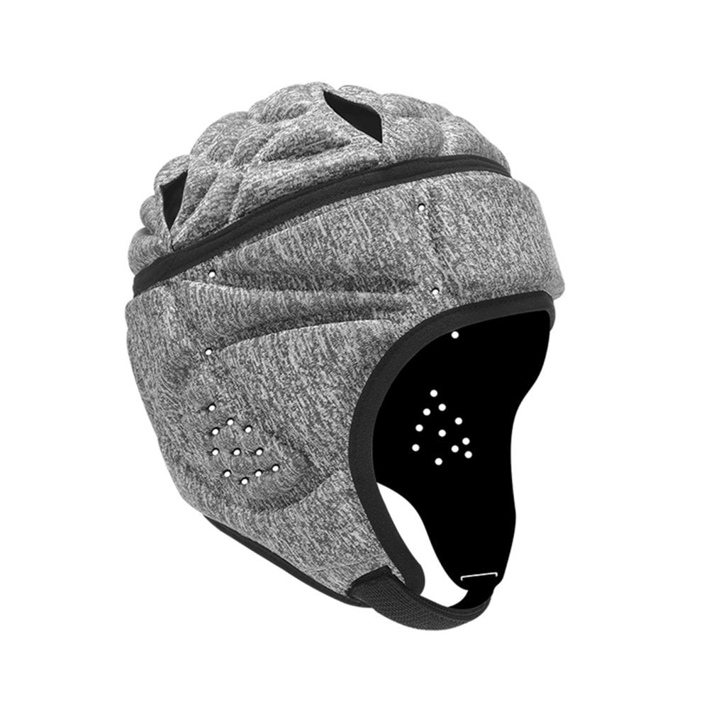FNNMNNR Soft Shell Football Helmet Scrum Cap 7v7 Rugby Helmet Foam Cotton Protective Soft Padded Headgear Autism Surf Flag Football Helmet Youth Adult
