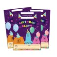 thumbnail image 1 of Darling Souvenir Purple Birthday Invitation Card Printable Fill or Write In Blank Invites Party Supplies Pack Of 28 5 x 7 Inches, 1 of 5