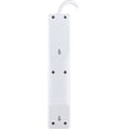 thumbnail image 2 of GE 6-Outlet Surge Protector Extension Cord, Pro Series, 8ft., White, 46274, 2 of 8