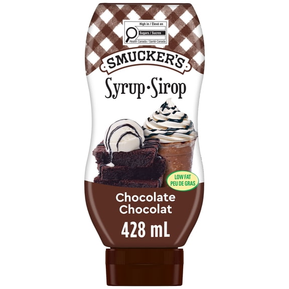 Smucker's Sundae Syrup, Chocolate Flavoured Syrup, 428mL