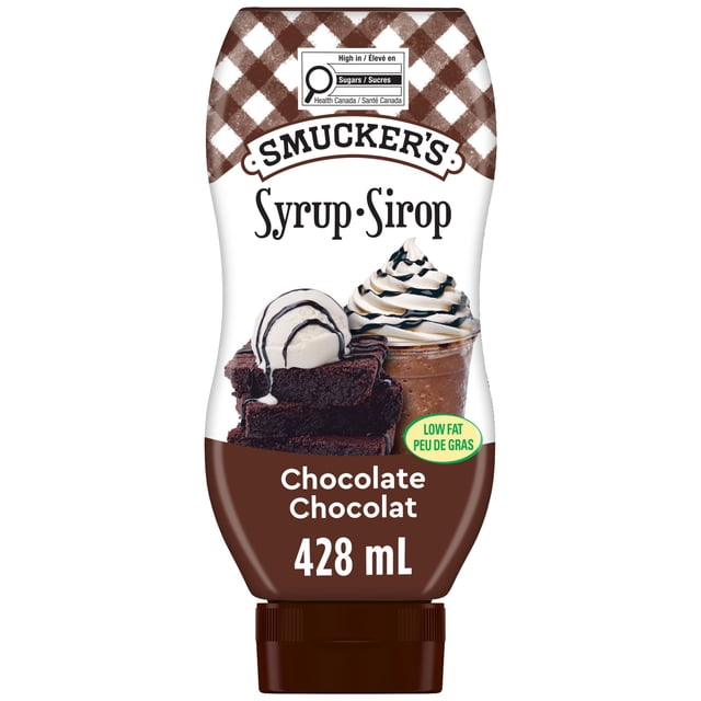 Smucker's Sundae Syrup, Chocolate Flavoured Syrup, 428mL