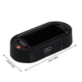 thumbnail image 2 of Car Solar-Powered Dummy Alarm Light | Red Blue LED Security Flicker | Solar USB Rechargeable Anti-Theft Simulator | Vehicle Safety Theft Deterrent Alarm System, 2 of 6