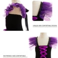 thumbnail image 5 of WEAIXIMIUNG Robes pour Filles Taille 10-12 Été Robe pour Tout-Petits Filles Led Sans Manches Robe Tutu en Maille Fête, 5 of 5
