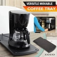 thumbnail image 1 of SMihono Bathroom and closet organizers Versitle Movable Coffee Tray Coffee Machine Base Handy Caddy Household Stretchable Sliding Kitchen Cabinet Mobile Rack shoe rack and storage, 1 of 9