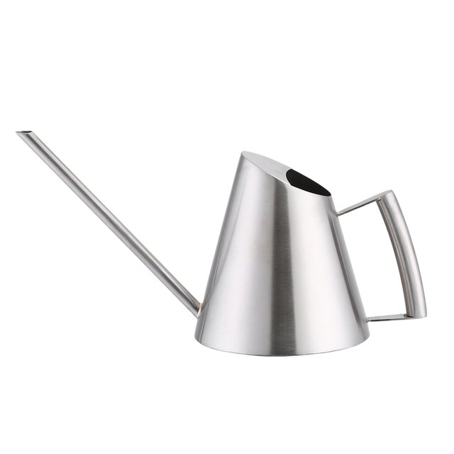 Nikou Arrosoir en Acier Inoxydable pour intérieur et extérieur, Mini Plantation brossée de 400 ML