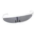 thumbnail image 4 of Futuristic Narrow Visor Sunglasses Eyewear Mirrored, 4 of 6