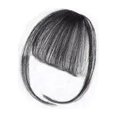 thumbnail image 2 of EGNMCR Wigs Human Hair Bangs Wig Piece Wig Bangs Fluffys Invisible Natural Straight Bangs Wig bangs bangs, 2 of 3