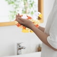 thumbnail image 3 of Decorative Functional Snowy Coral Velvet Double Layer Bathroom Towel Cartoon Design for, 3 of 6