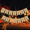 thumbnail image 2 of Linen Banner FALLING IN LOVE Letters Hanging Flag Bunting Banners for Thanksgiving Day Party Decorations, 2 of 6