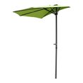 thumbnail image 2 of International Caravan YF-1147-2.7M-GG Parasol Encastrable Mural Demi-Rond de 9 Pi, Vert Gazon, 2 of 3