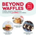 thumbnail image 5 of Dash Mini Waffle Maker Machine for Individuals, Paninis, Hash Browns, & Other on the Go Breakfast, Lunch, or Snacks, with Easy to Clean, Non-Stick Sides, Aqua, 5 of 5